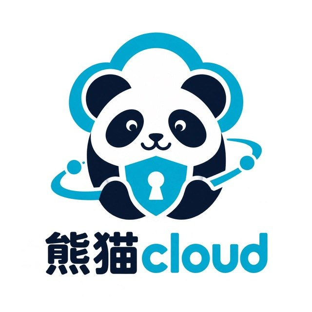 熊猫 Cloud Logo